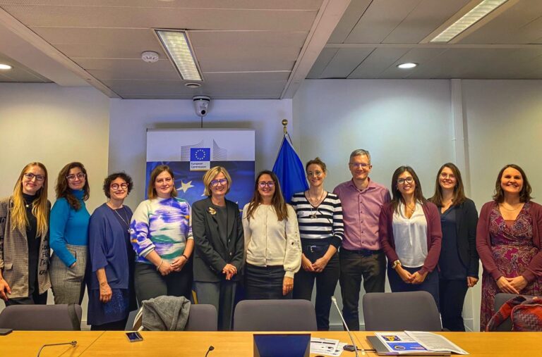 EEC members and Director of Eurodesk with the representatives of DG EAC